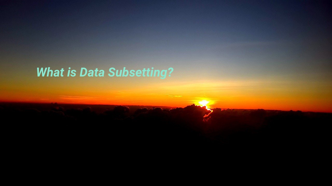 what is data subsetting